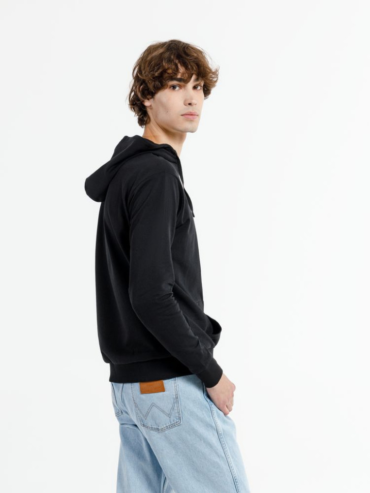 Худи унисекс Westray, черное Худи унисекс Westray, черное