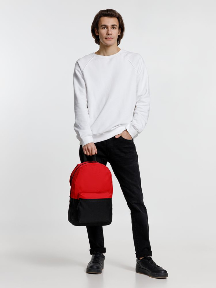 Рюкзак Base Up, черный с красным Рюкзак Base Up, черный с красным