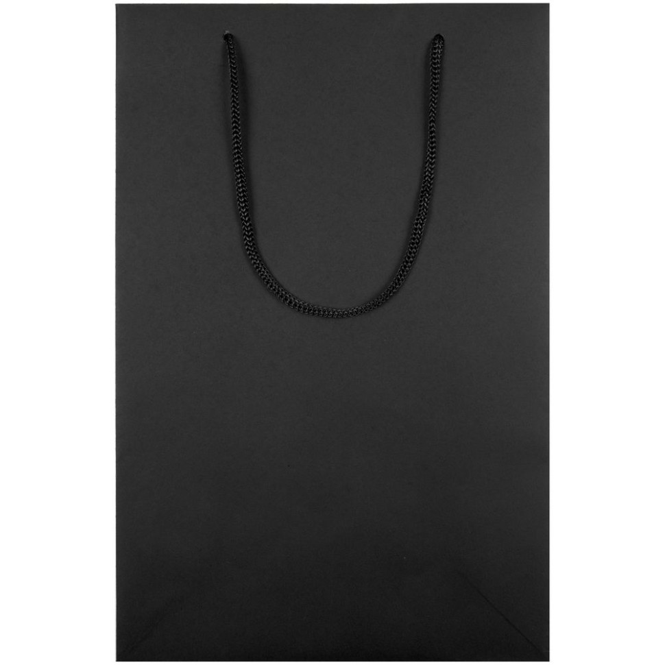 Пакет бумажный Waski M, черный Пакет бумажный Waski M, черный