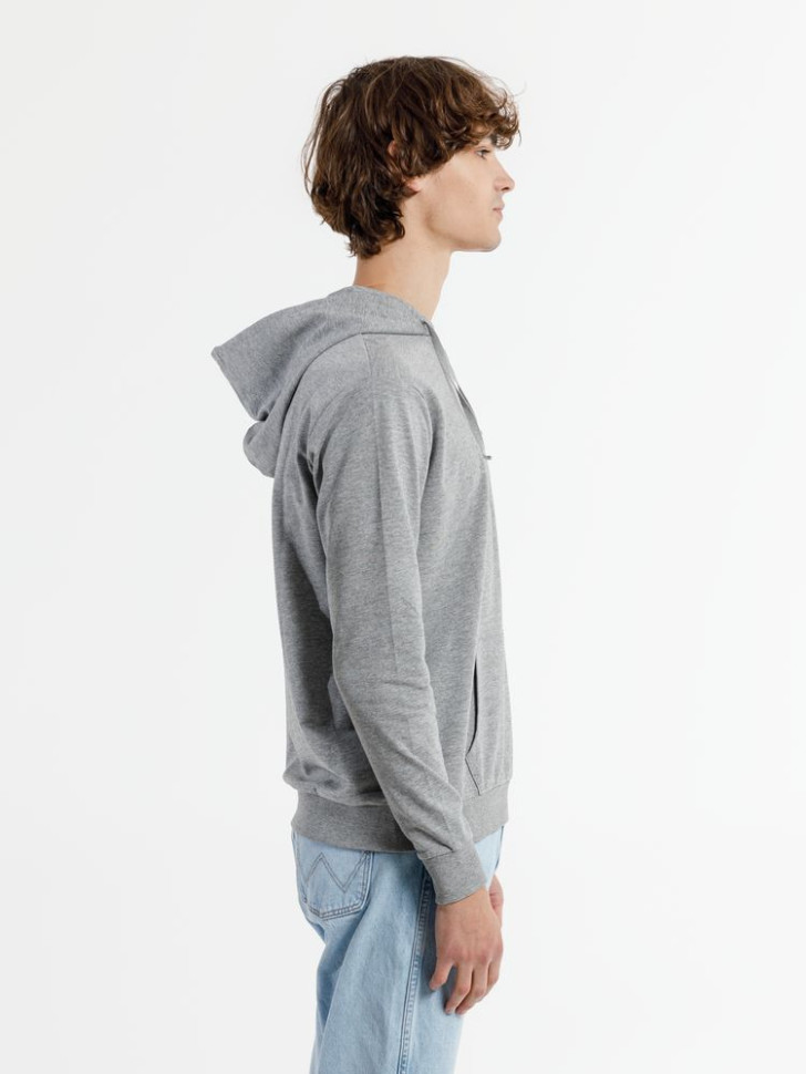 Худи унисекс Westray, серый меланж Худи унисекс Westray, серый меланж