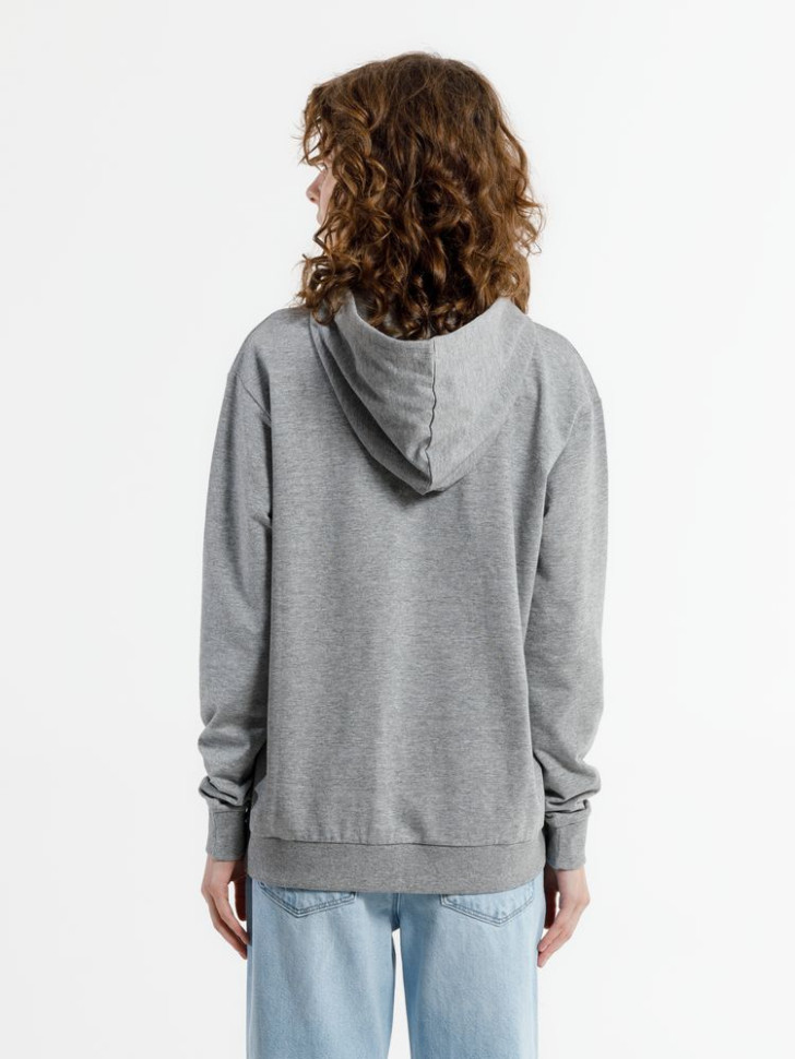 Худи унисекс Westray, серый меланж Худи унисекс Westray, серый меланж