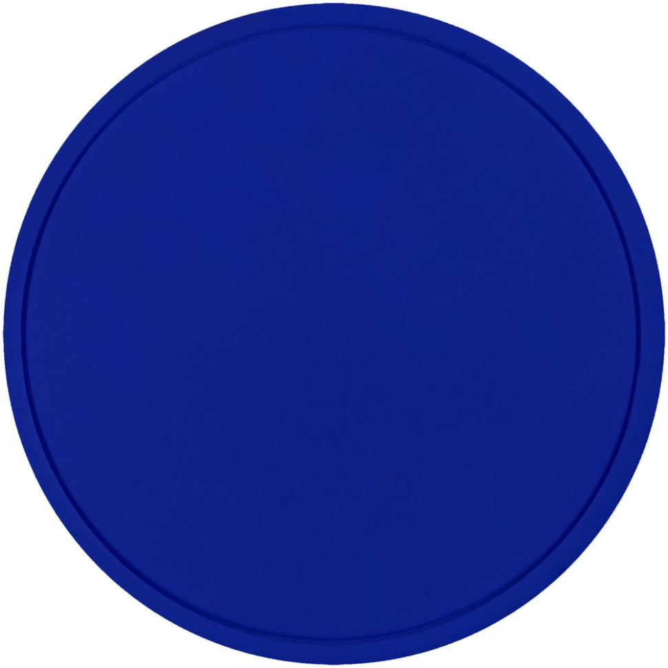 Лейбл ПВХ Dzeta Round, L, синий