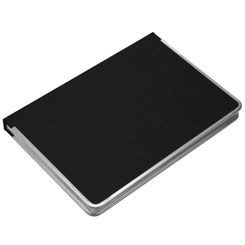 Ежедневник Frame Metal, недатированный, черный Ежедневник Frame Metal, недатированный, черный