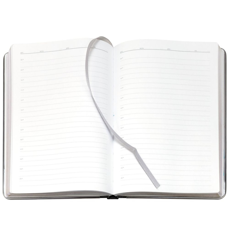 Ежедневник Frame Metal, недатированный, черный Ежедневник Frame Metal, недатированный, черный