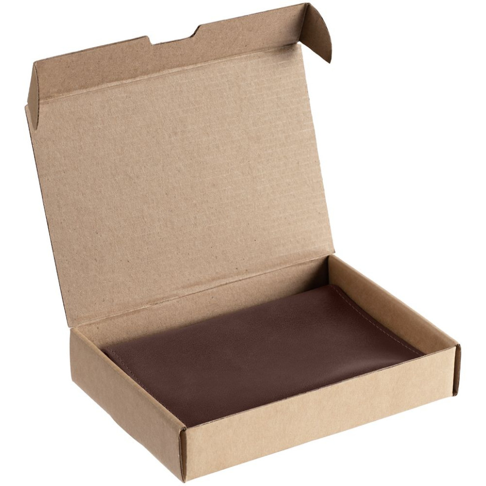 Обложка для паспорта Apache, ver.2, темно-коричневая Обложка для паспорта Apache, ver.2, темно-коричневая