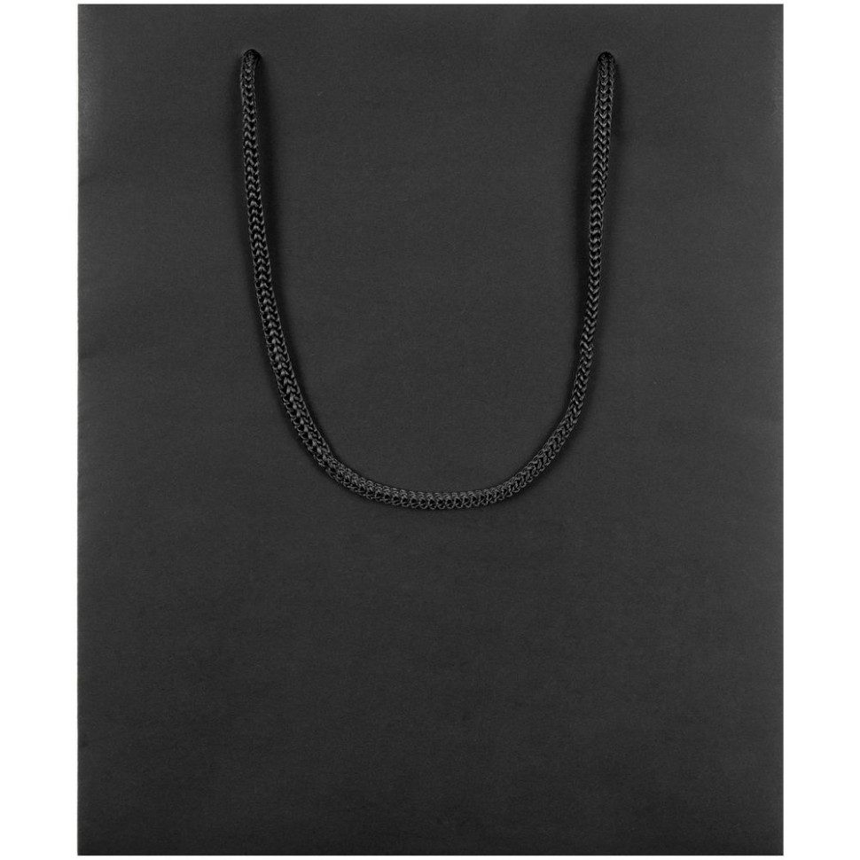 Пакет бумажный Vid M, черный Пакет бумажный Vid M, черный