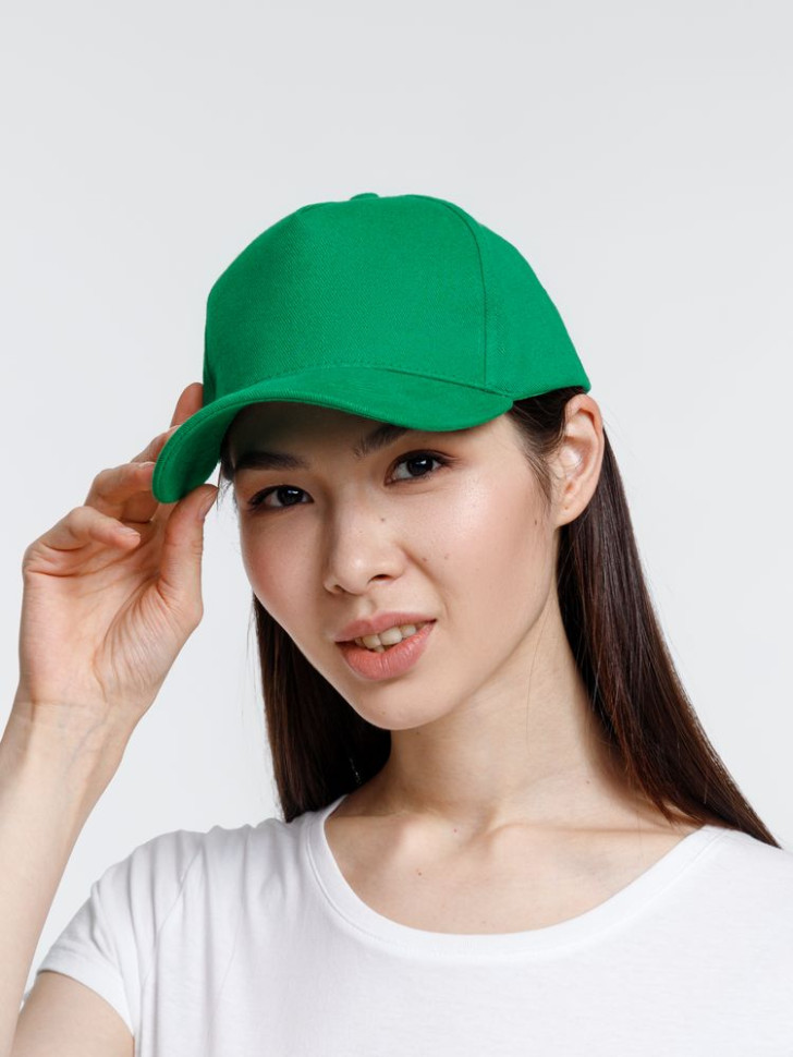 Бейсболка Standard, зеленая Бейсболка Standard, зеленая