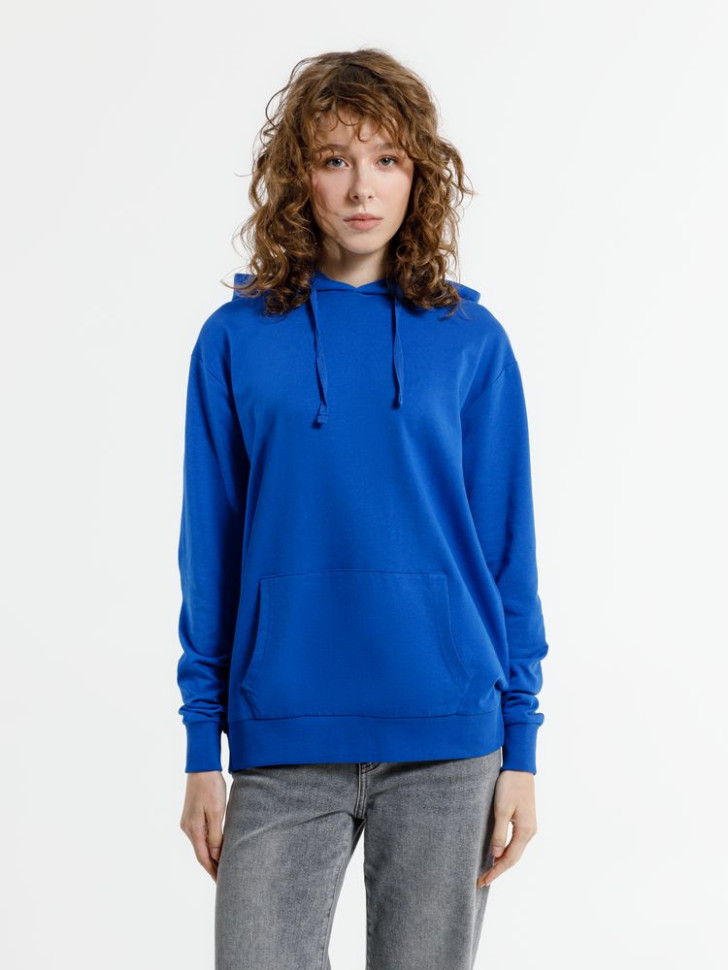 Худи унисекс Westray, синее Худи унисекс Westray, синее