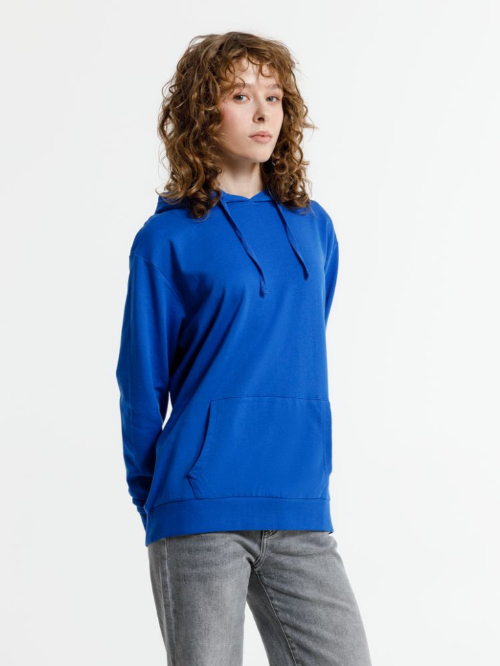 Худи унисекс Westray, синее Худи унисекс Westray, синее