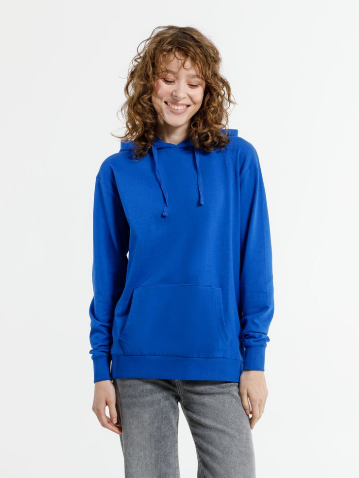 Худи унисекс Westray, синее Худи унисекс Westray, синее