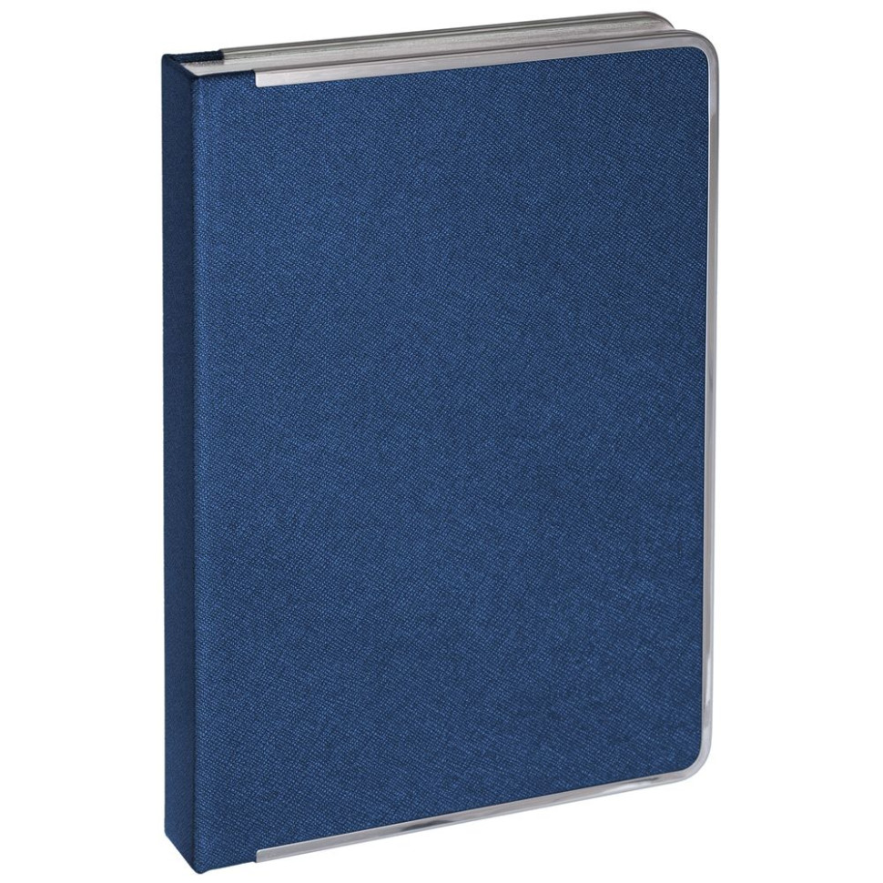 Ежедневник Frame Metal, недатированный, синий Ежедневник Frame Metal, недатированный, синий