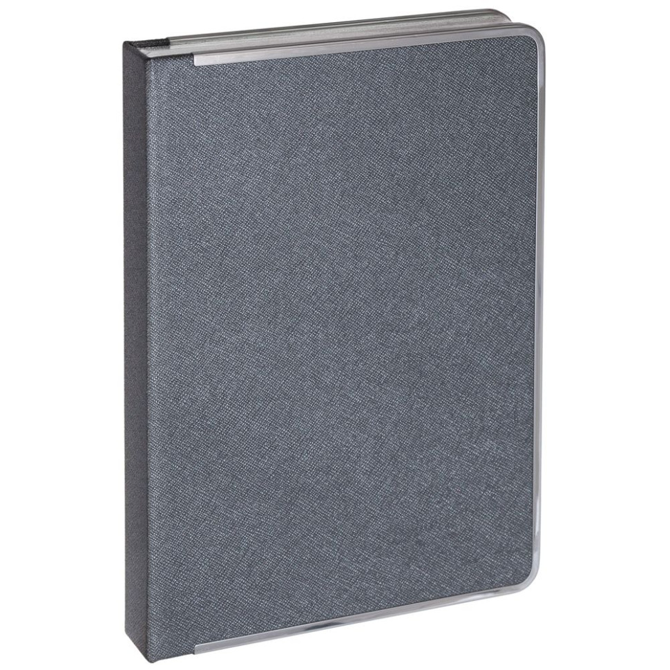 Ежедневник Frame Metal, недатированный, серый Ежедневник Frame Metal, недатированный, серый
