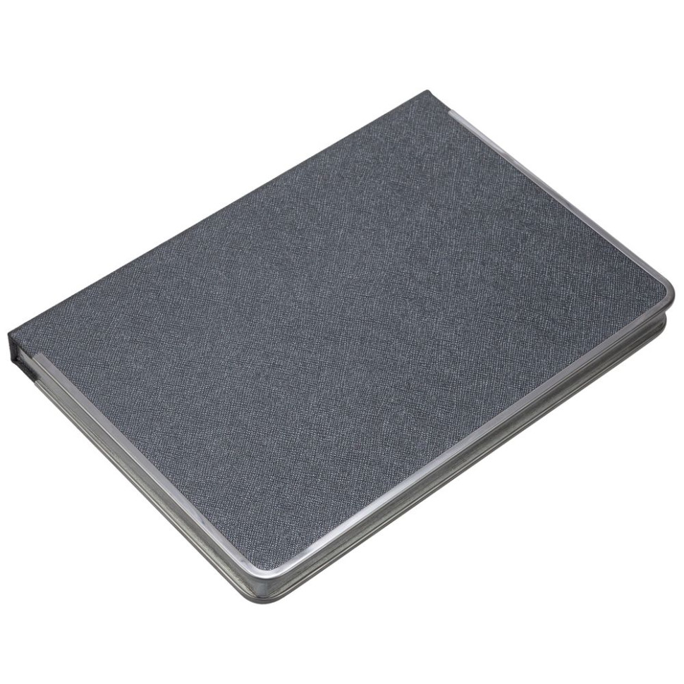 Ежедневник Frame Metal, недатированный, серый Ежедневник Frame Metal, недатированный, серый