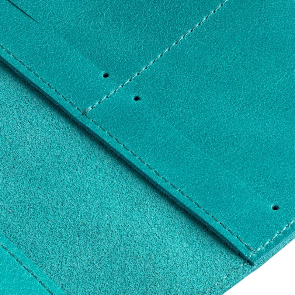 Обложка для паспорта Apache, ver.2, бирюзовая Обложка для паспорта Apache, ver.2, бирюзовая