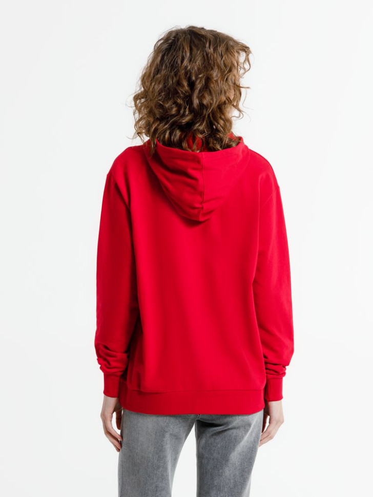 Худи унисекс Westray, красное Худи унисекс Westray, красное