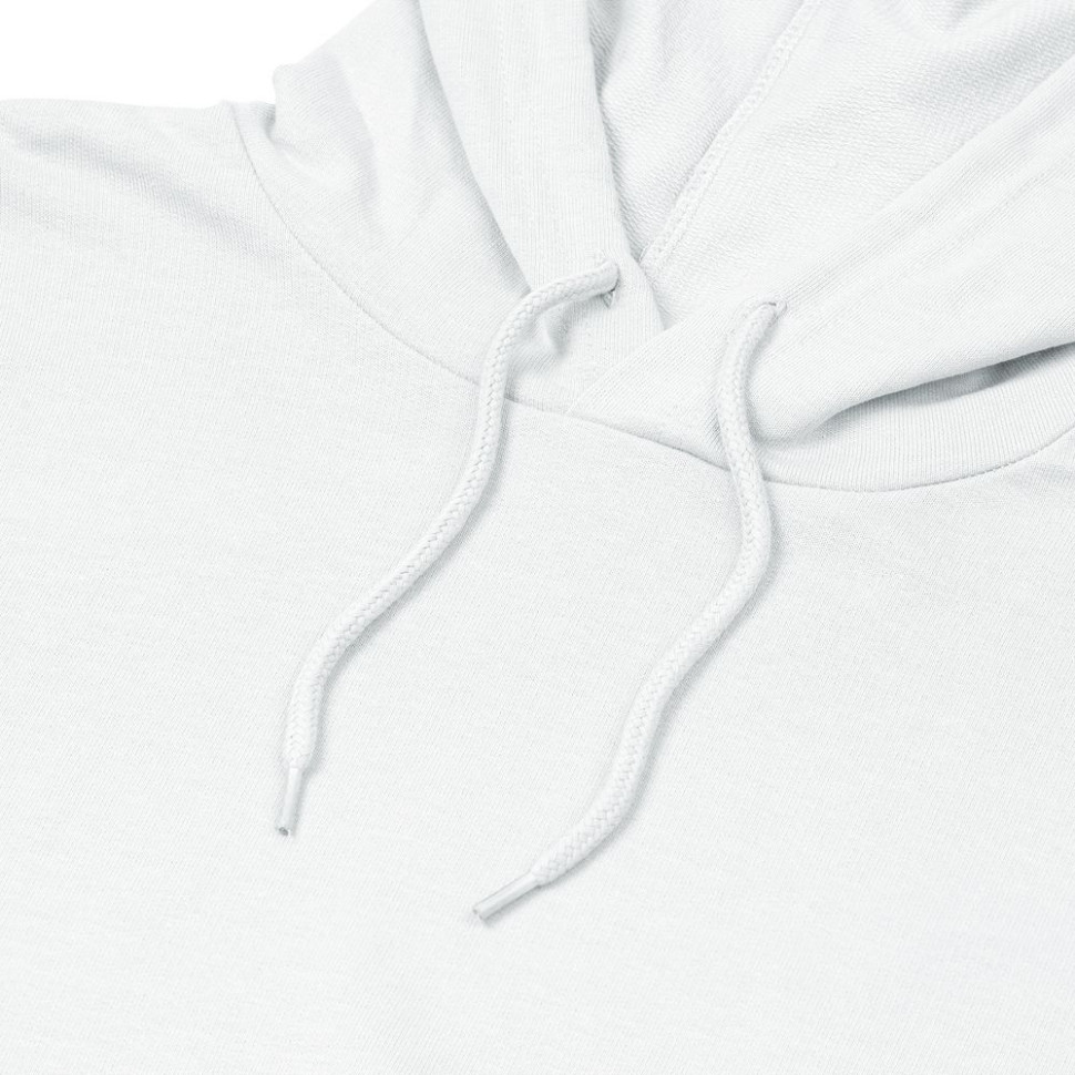 Толстовка с капюшоном унисекс Hoodie, белая Толстовка с капюшоном унисекс Hoodie, белая
