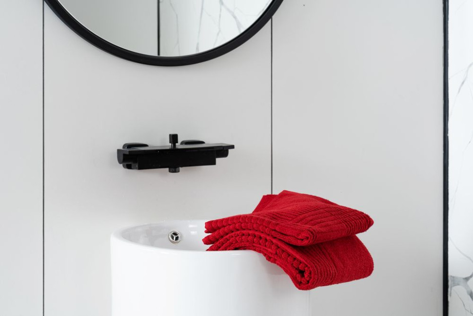 Полотенце Farbe, большое, белое Полотенце Farbe, большое, белое