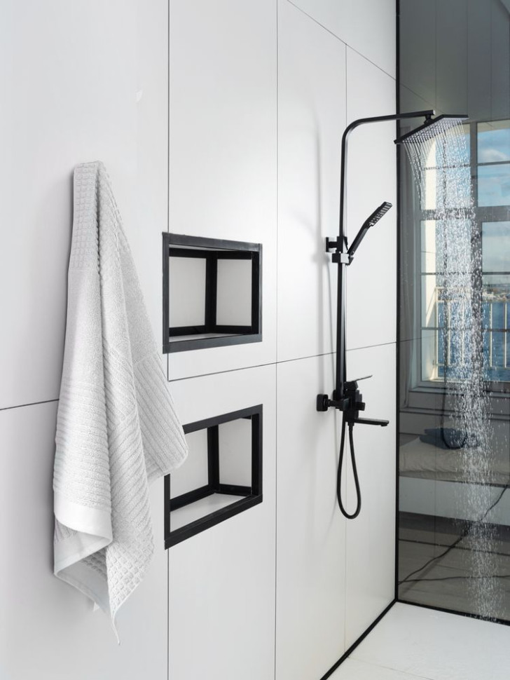 Полотенце Farbe, большое, белое Полотенце Farbe, большое, белое