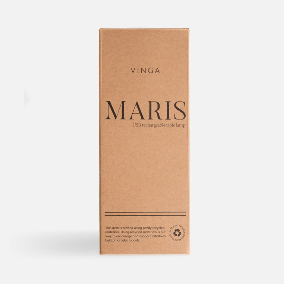 Настольная лампа Maris, серебристая Настольная лампа Maris, серебристая