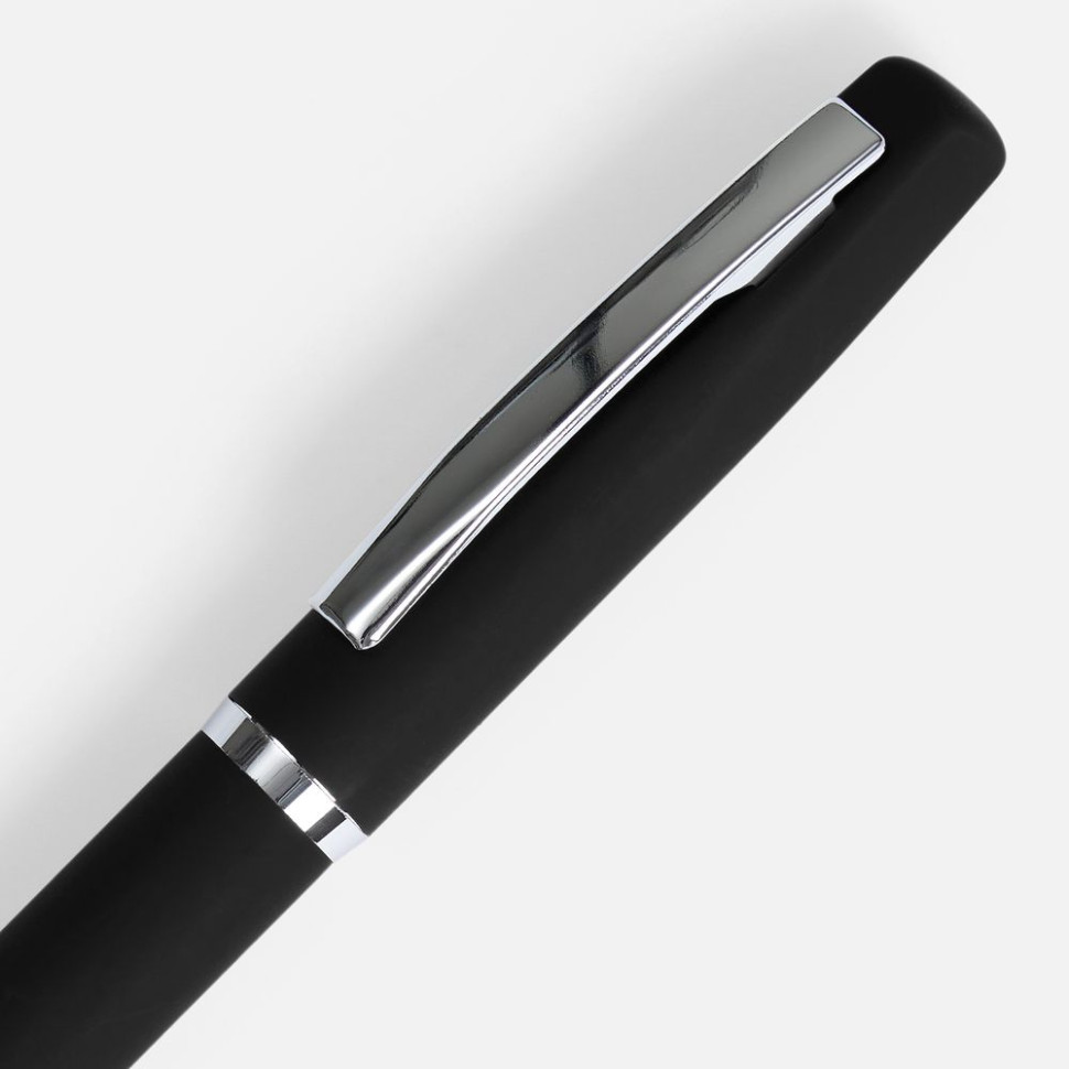 Ручка шариковая Bolt Soft Touch, черная Ручка шариковая Bolt Soft Touch, черная