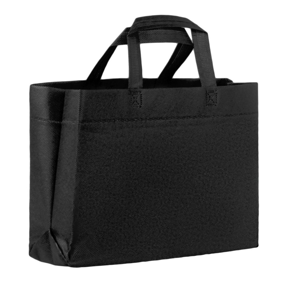 Сумка для покупок Span 3D, черная Сумка для покупок Span 3D, черная