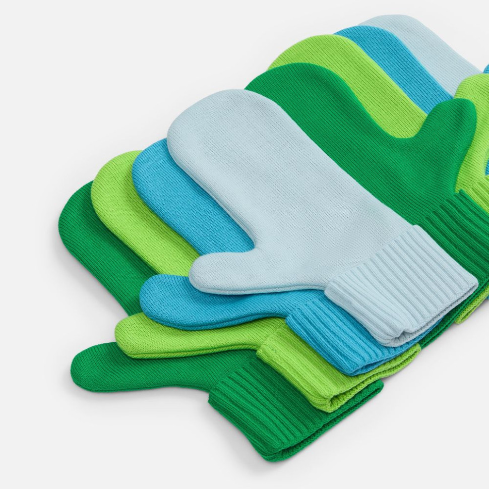 Варежки Yong, светло-зеленые (салатовые) Варежки Yong, светло-зеленые (салатовые)