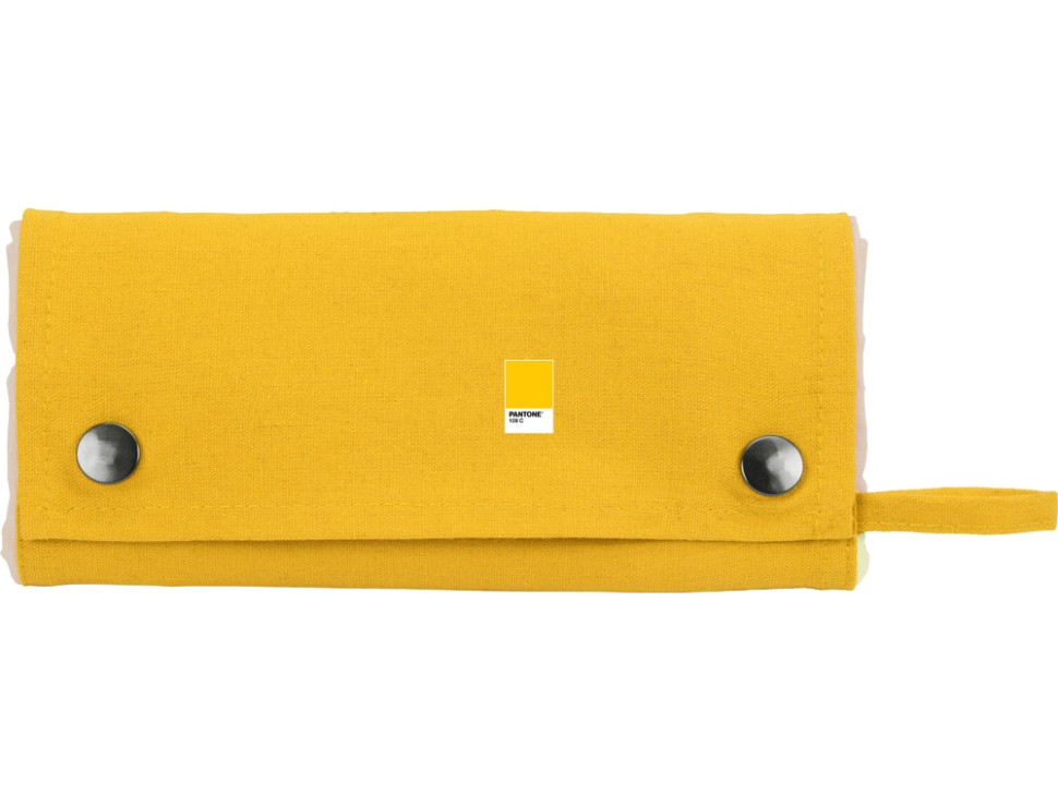 Складная хлопковая сумка для шопинга Gross с карманом, 180 г/м2