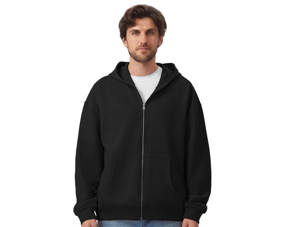 Толстовка оверсайз с капюшоном на молнии Monaco