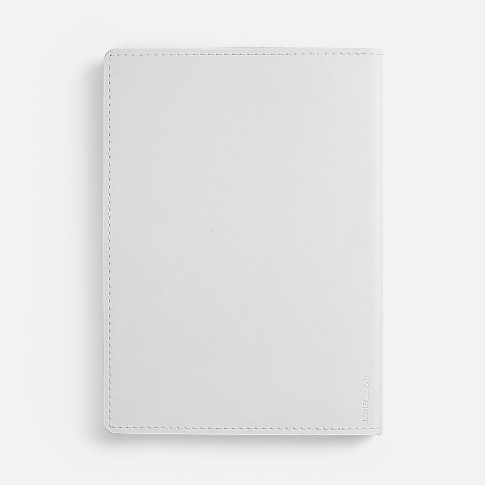 Ежедневник Tact, недатированный, белый