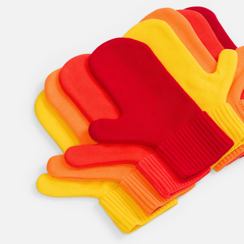 Варежки Yong, оранжевые Варежки Yong, оранжевые