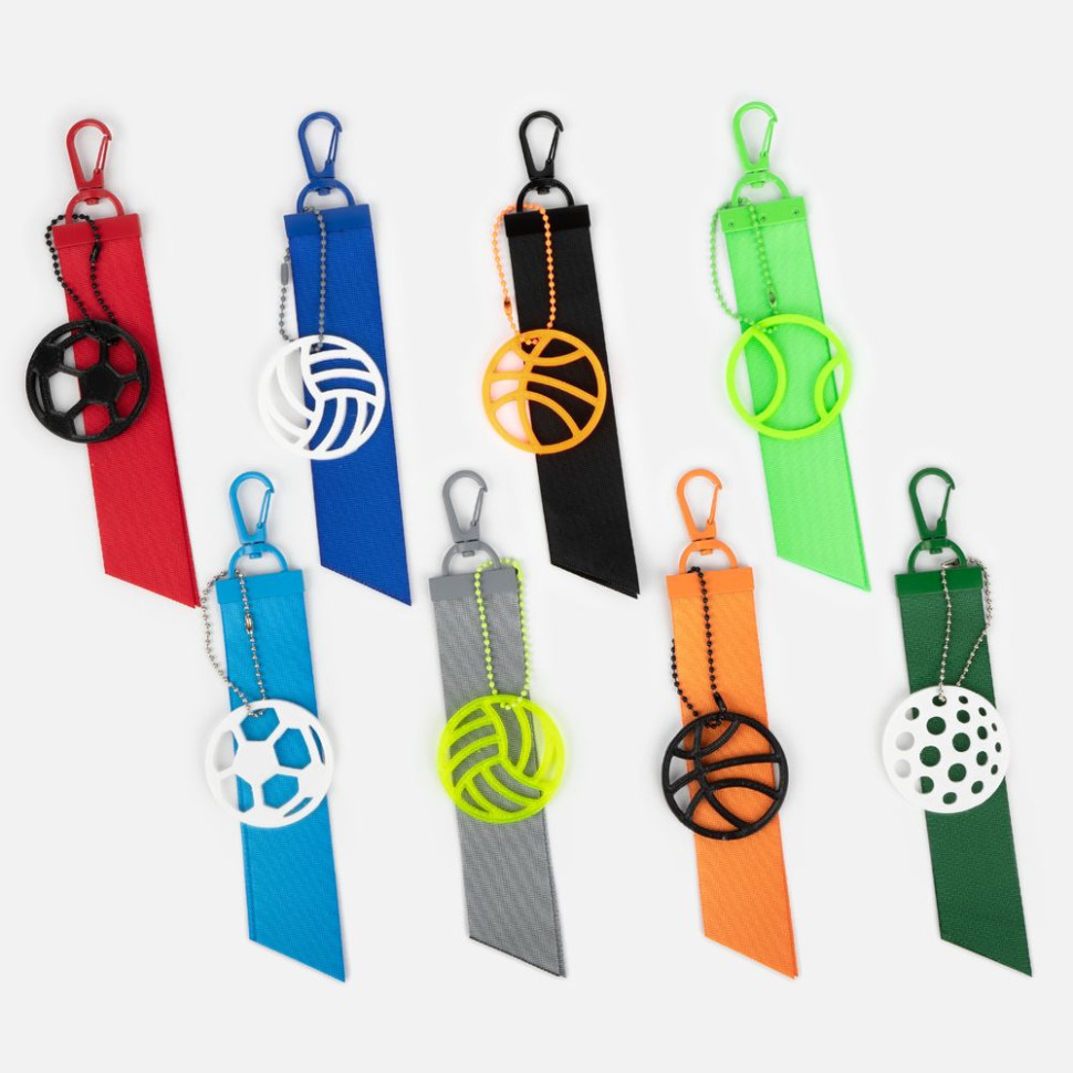 Цепочка для крепления Sharic, оранжевый неон