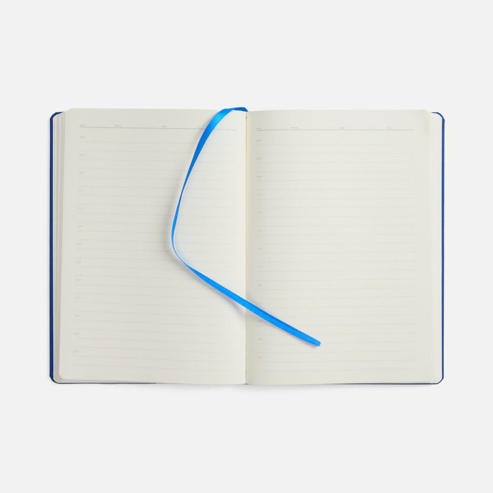 Ежедневник Urban Hard, недатированный, ярко-синий