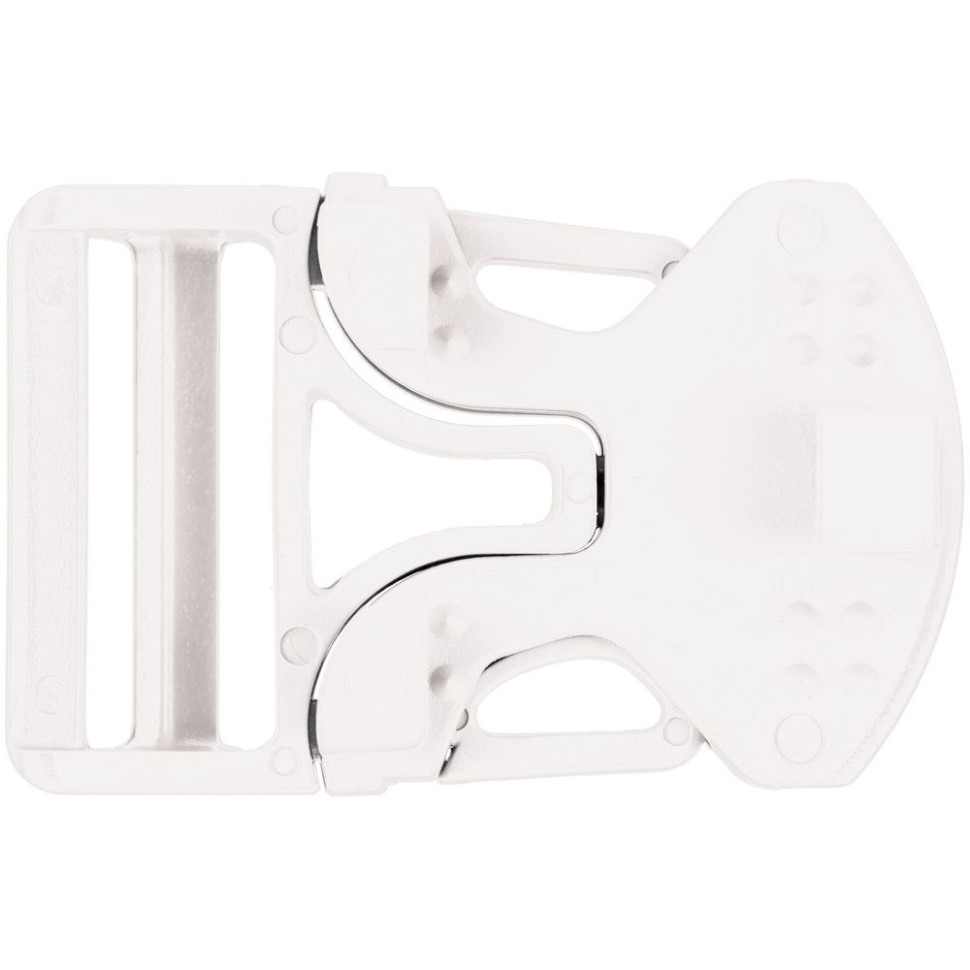 Застежка-пряжка односторонняя Triden, белый