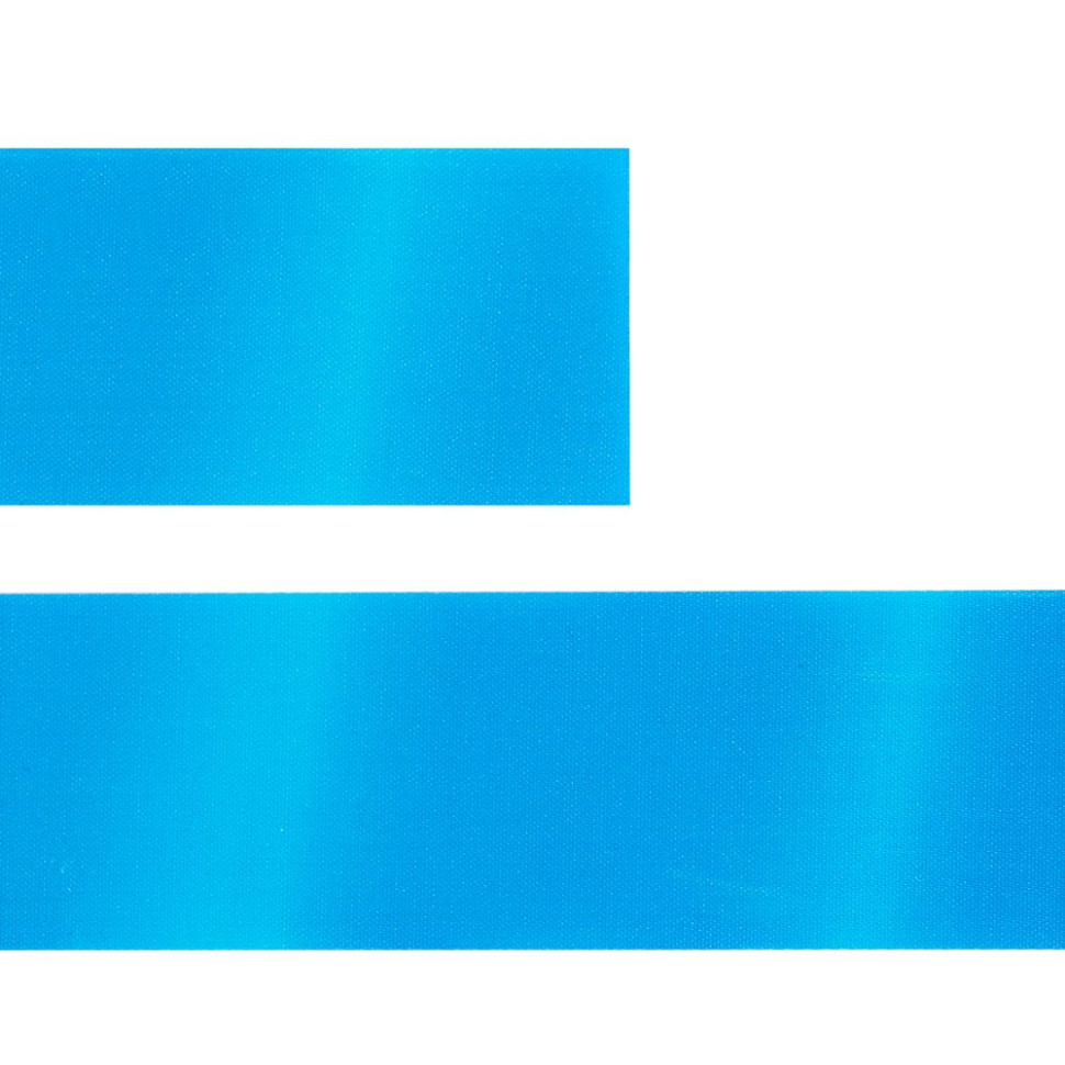 Лента сатиновая Satin 35 XXL, голубая, 250 см