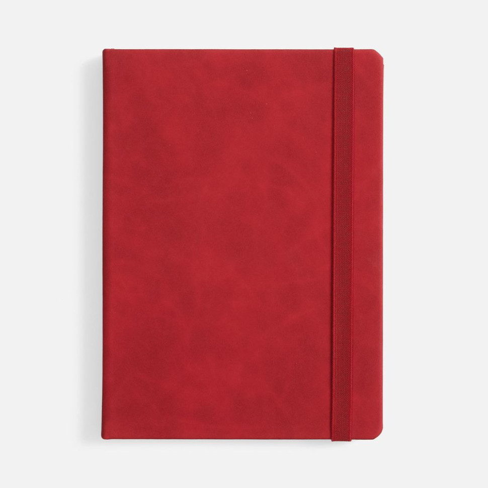 Ежедневник Urban Hard, недатированный, красный