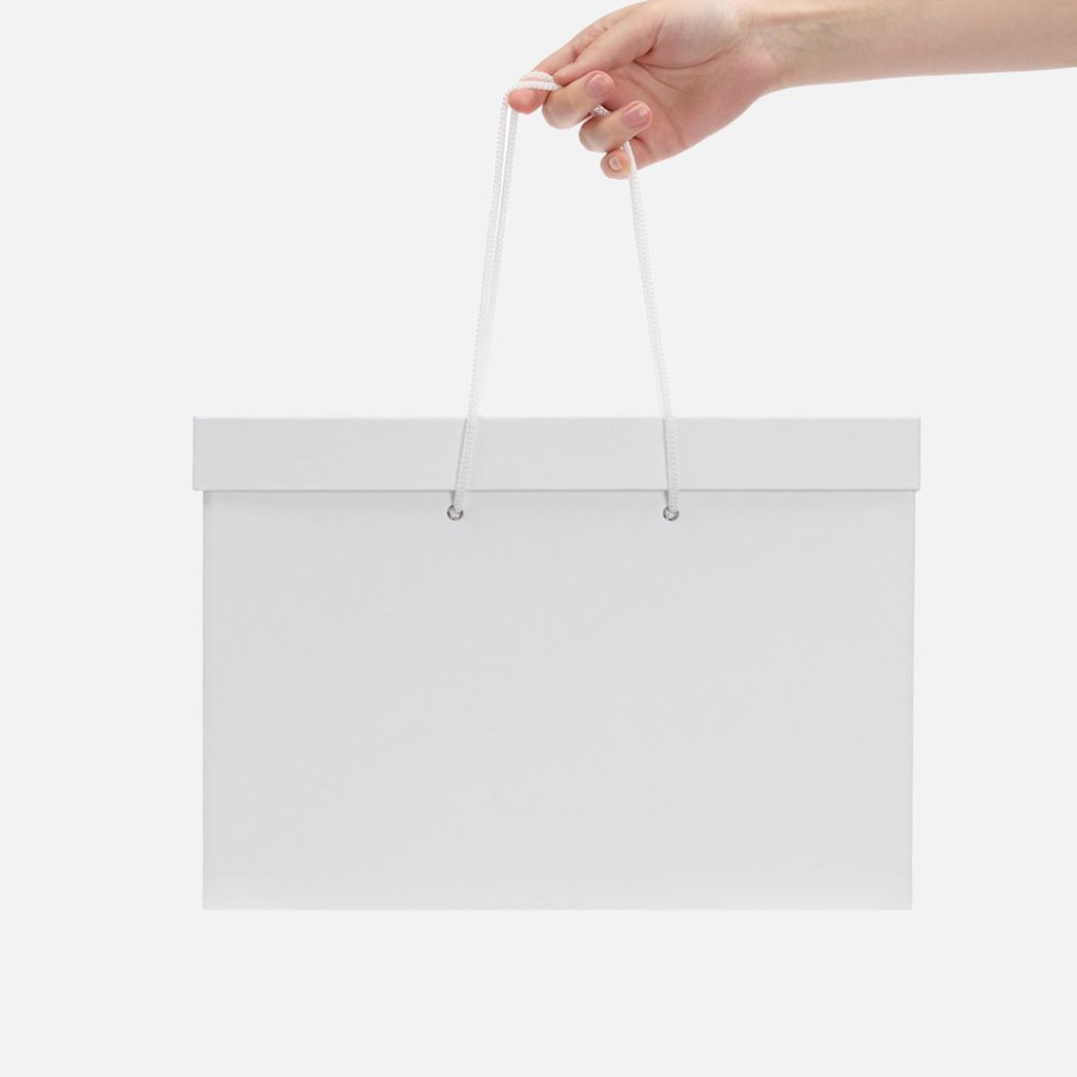 Коробка Handgrip, горизонтальная, белая Коробка Handgrip, горизонтальная, белая