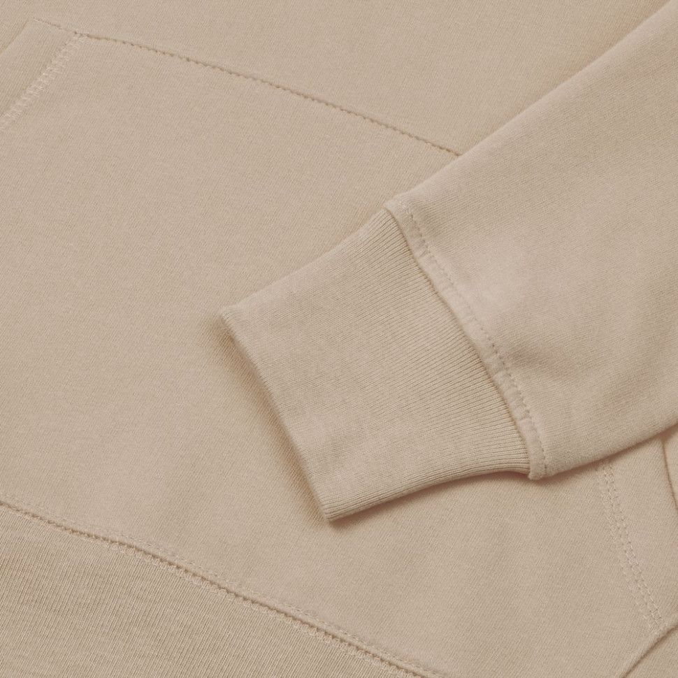 Толстовка с капюшоном унисекс Hoodie, бежевая Толстовка с капюшоном унисекс Hoodie, бежевая