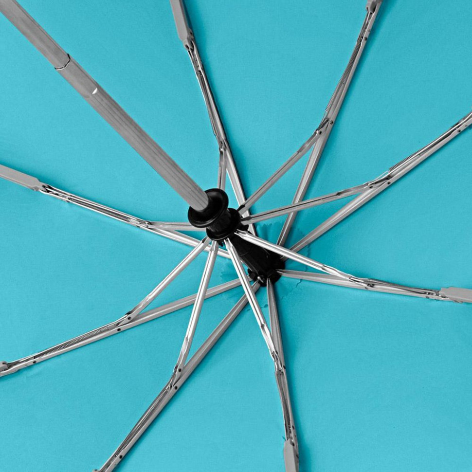 Зонт складной AOC, бирюзовый Зонт складной AOC, бирюзовый