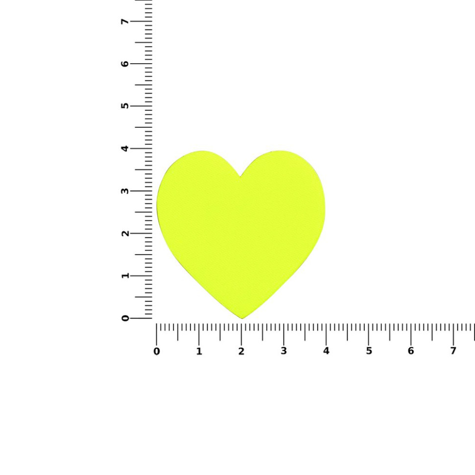 Наклейка тканевая Lunga Сor, M, желтый неон