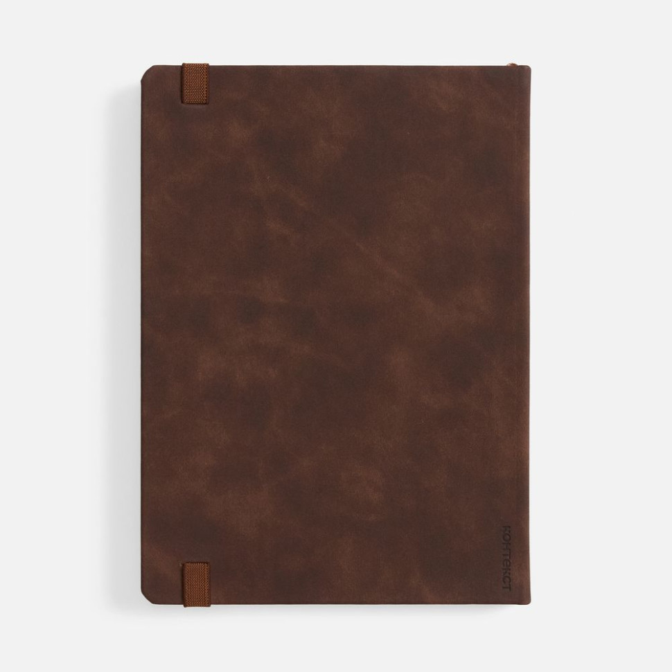 Ежедневник Urban Hard, недатированный, коричневый Ежедневник Urban Hard, недатированный, коричневый