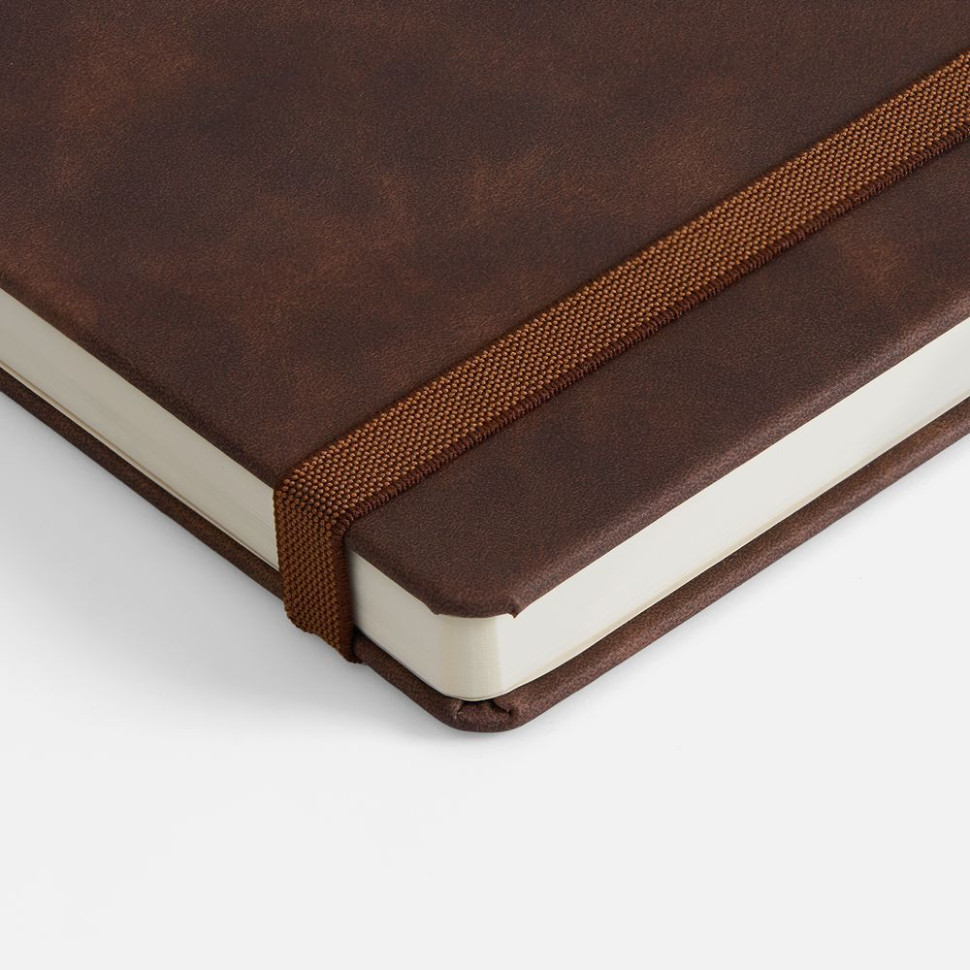 Ежедневник Urban Hard, недатированный, коричневый Ежедневник Urban Hard, недатированный, коричневый