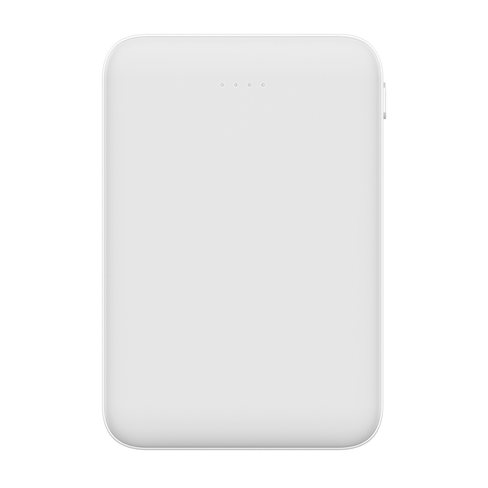 Внешний аккумулятор Fluffy, 5000 Mah, белый