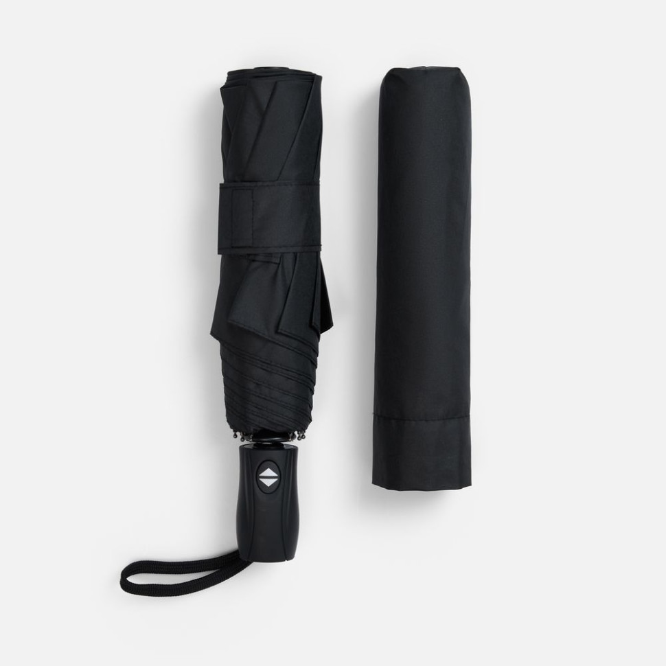 Зонт складной Brellix, черный Зонт складной Brellix, черный