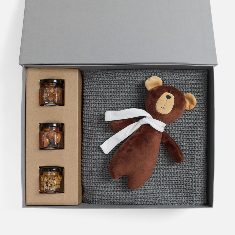 Набор WinterWish, серый Набор WinterWish, серый