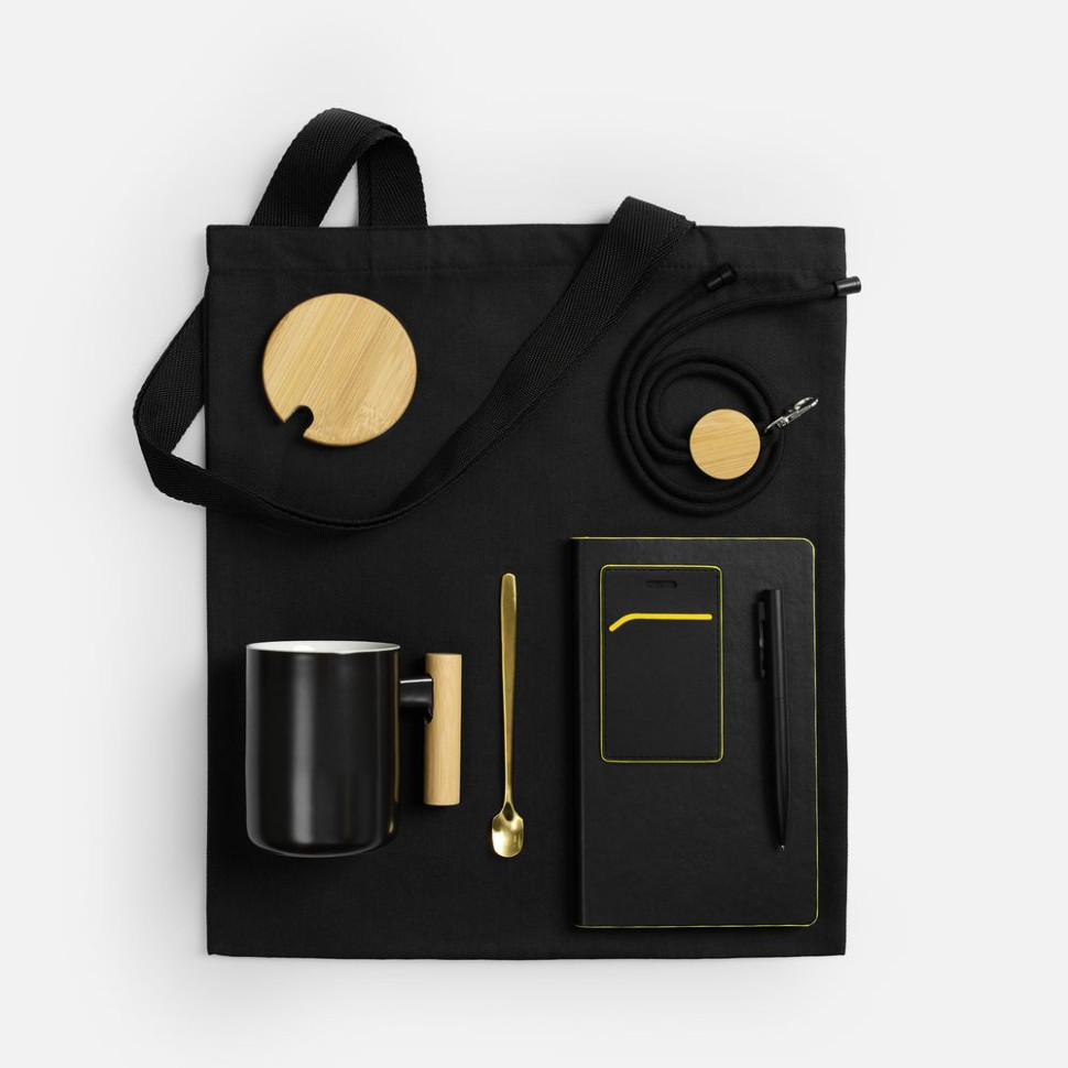 Набор Trait Office, черный с желтым Набор Trait Office, черный с желтым