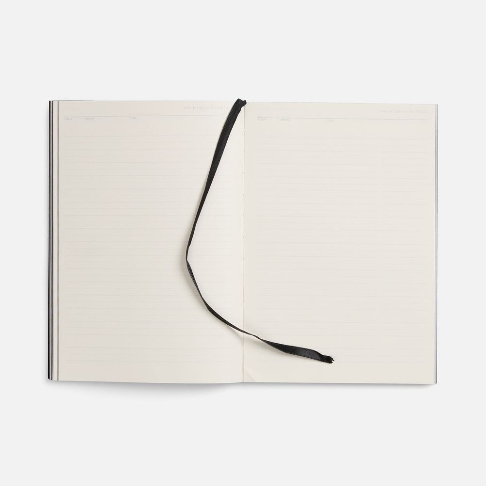 Ежедневник Flat, недатированный, черный Ежедневник Flat, недатированный, черный