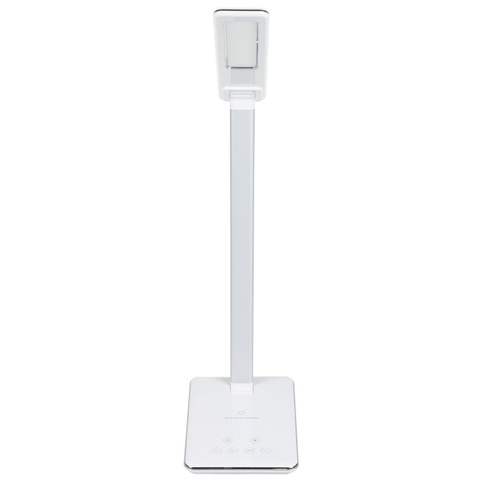 Настольная лампа с беспроводной зарядкой Power Spot, белая