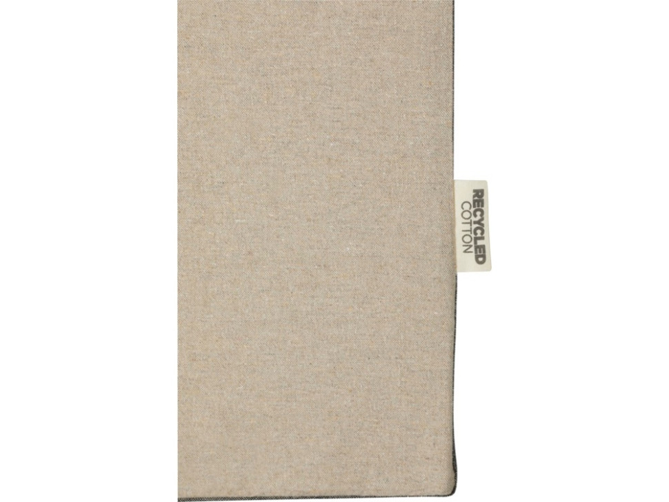 Эко-сумка Pheebs с дном клинчиком и контрастными сторонами