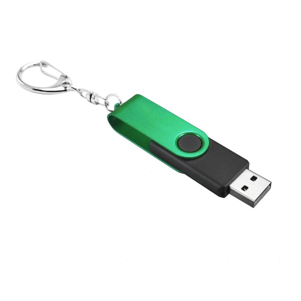 Флешка Twist Color 16 Гб , зеленая Флешка Twist Color 16 Гб , зеленая