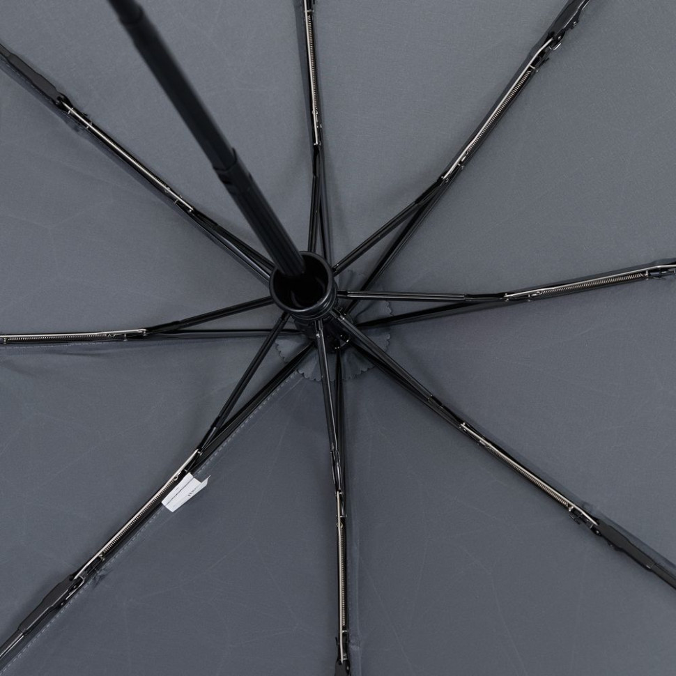 Зонт складной Brellix, серый Зонт складной Brellix, серый